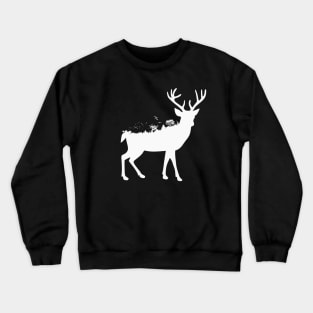 Forest Deer Crewneck Sweatshirt